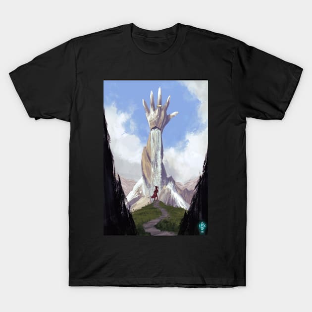 Handfall T-Shirt by Alexgle